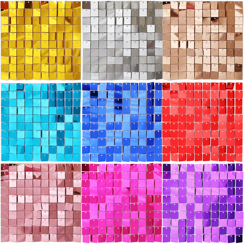6-27 Pcs Light Golden Shimmer  - Sequin Fabric Panel のレビューと価格