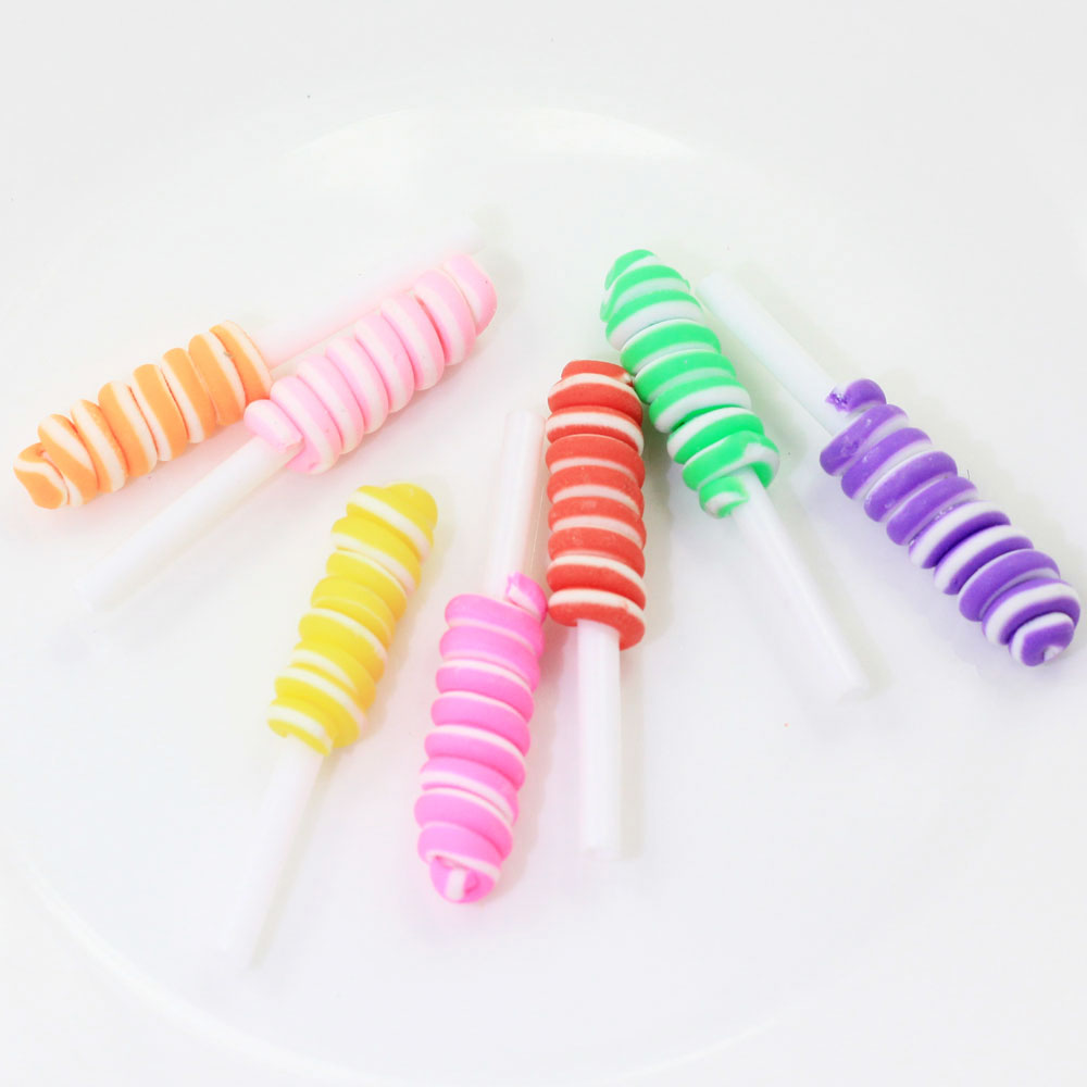 100/50pcs  8*52MM Long Lollipo - Christmas Craft Embellishment のレビューと価格