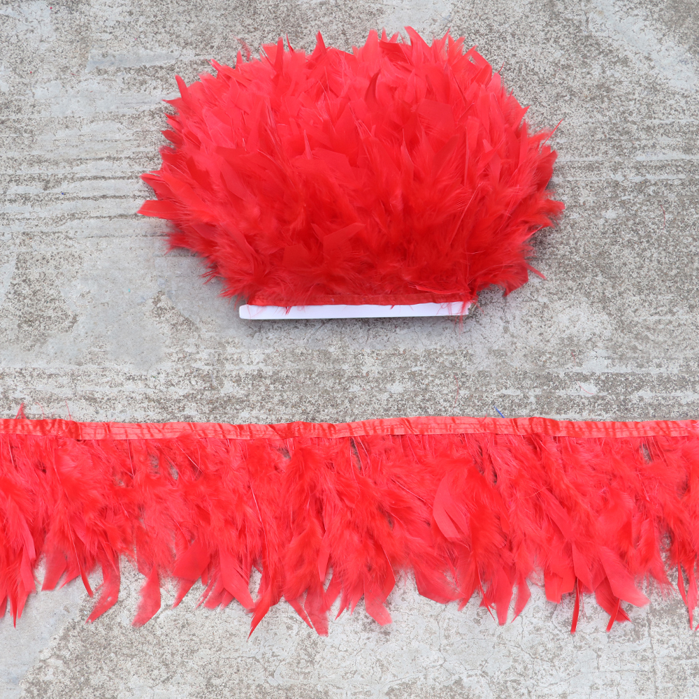 1M Natural Turkey Feathers Tri - Feather Trim Marabou のレビューと価格