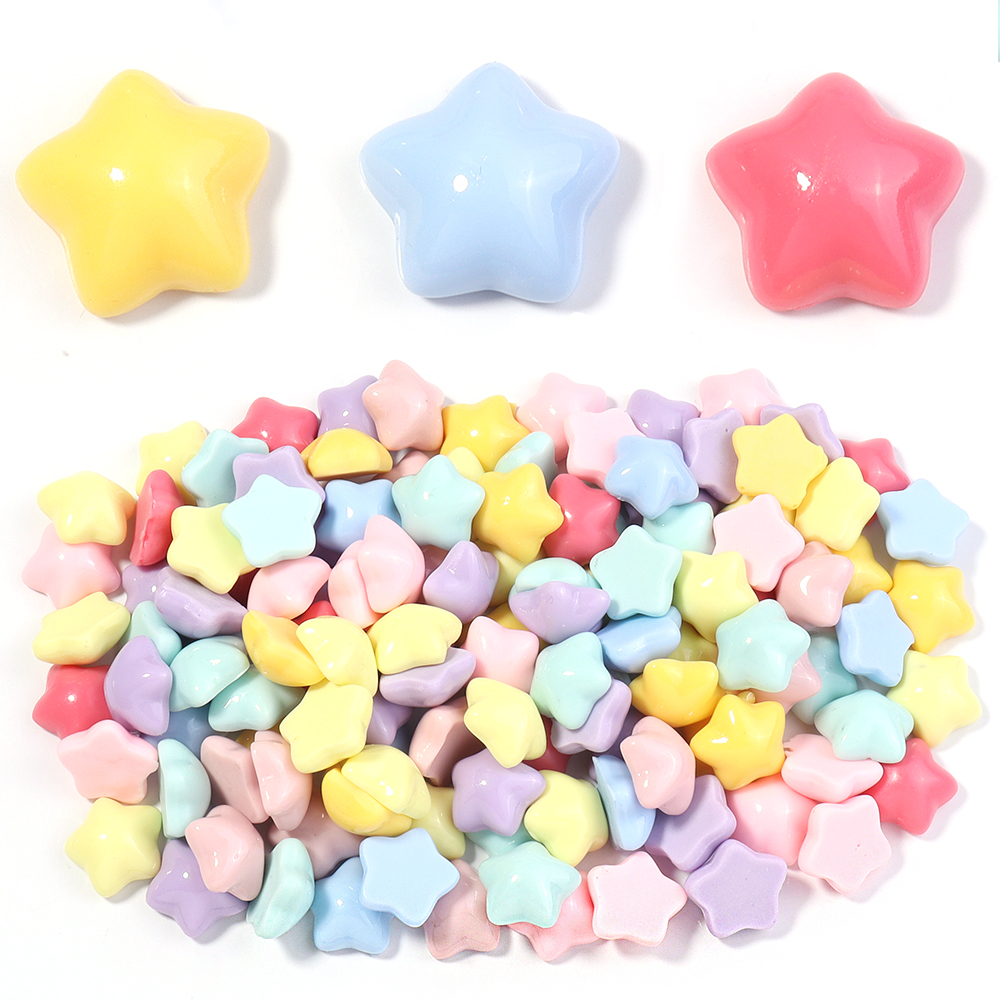 50pcs/lot 16mm Colorful Star R - Embellish Craft のレビューと価格