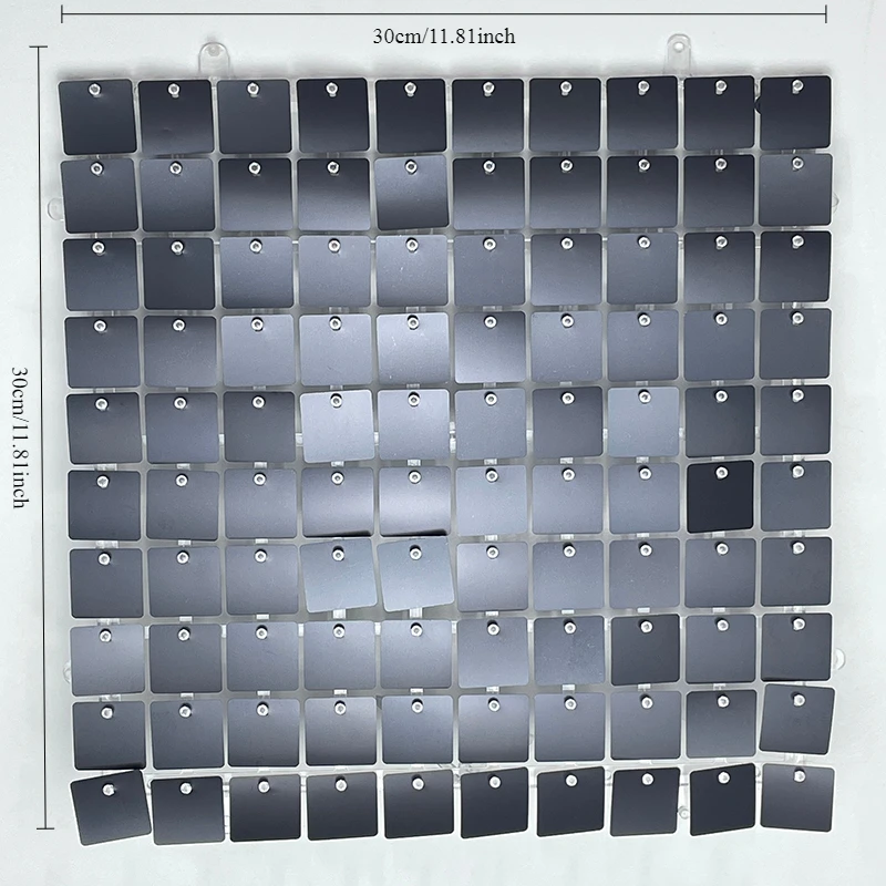 54pcs Shimmer Wall Backdrop Se - Sequin Fabric Panel のレビューと価格