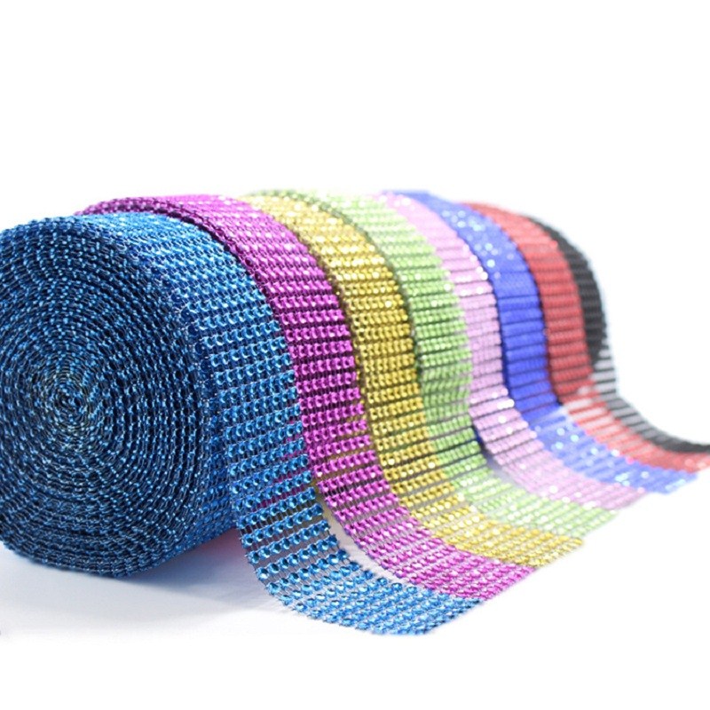 2Yard 4CM Gold Silver DIY Diam - Crystal Mesh Fabric のレビューと価格