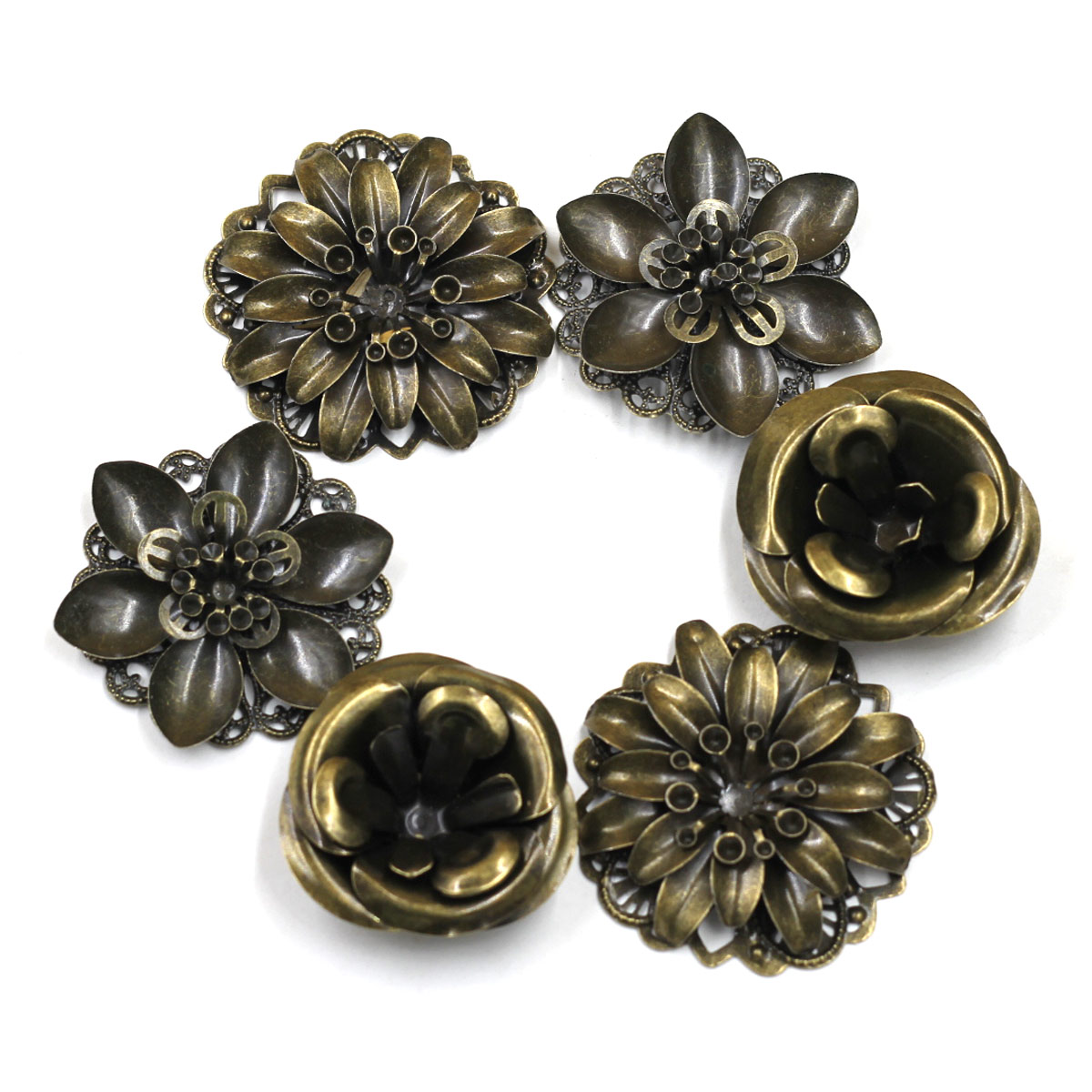 6Pcs Embellishments Combinatio - Embellish Craft のレビューと価格