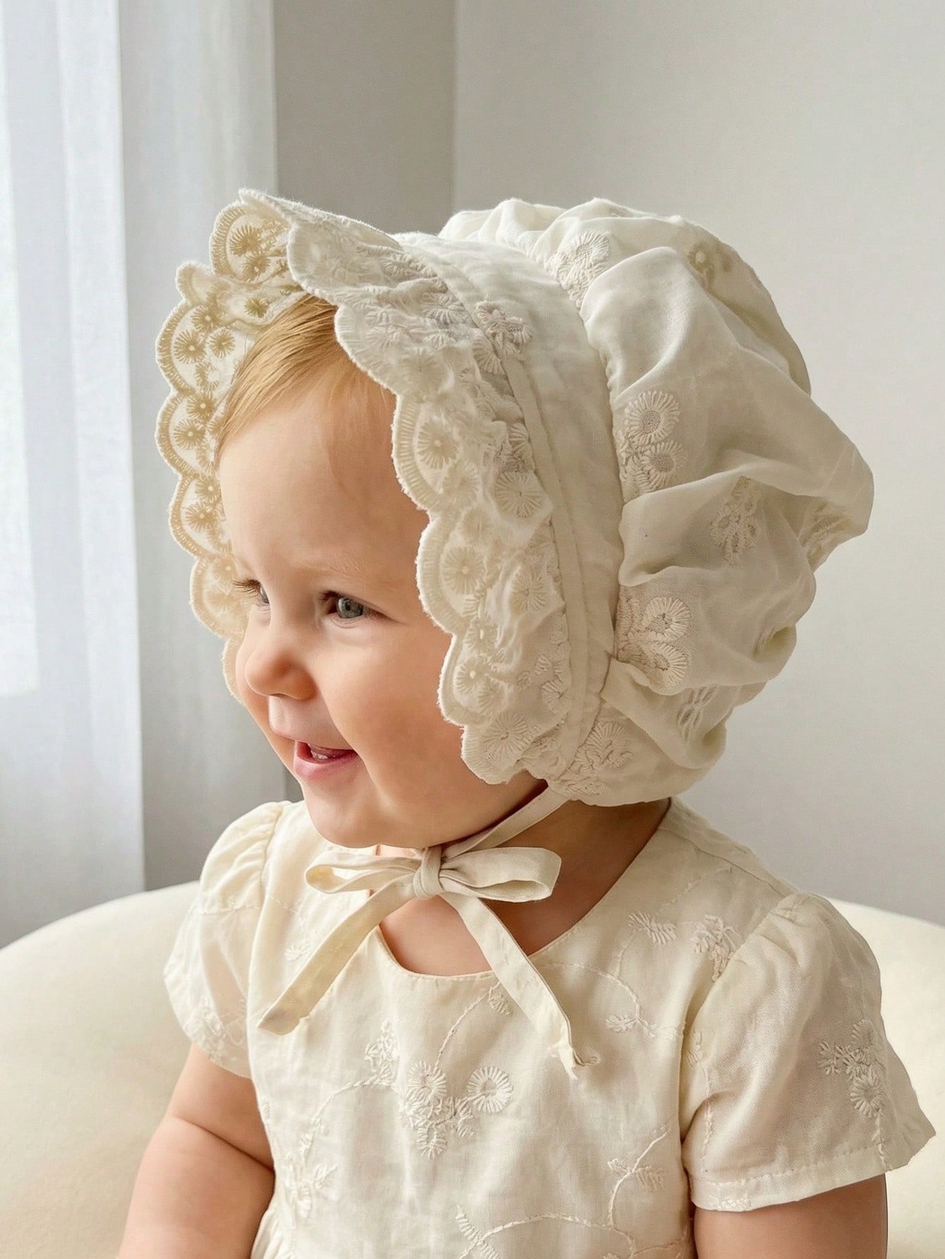 1pcs 6-18M Baby Girls White La - Embroidery Embellishments のレビューと価格