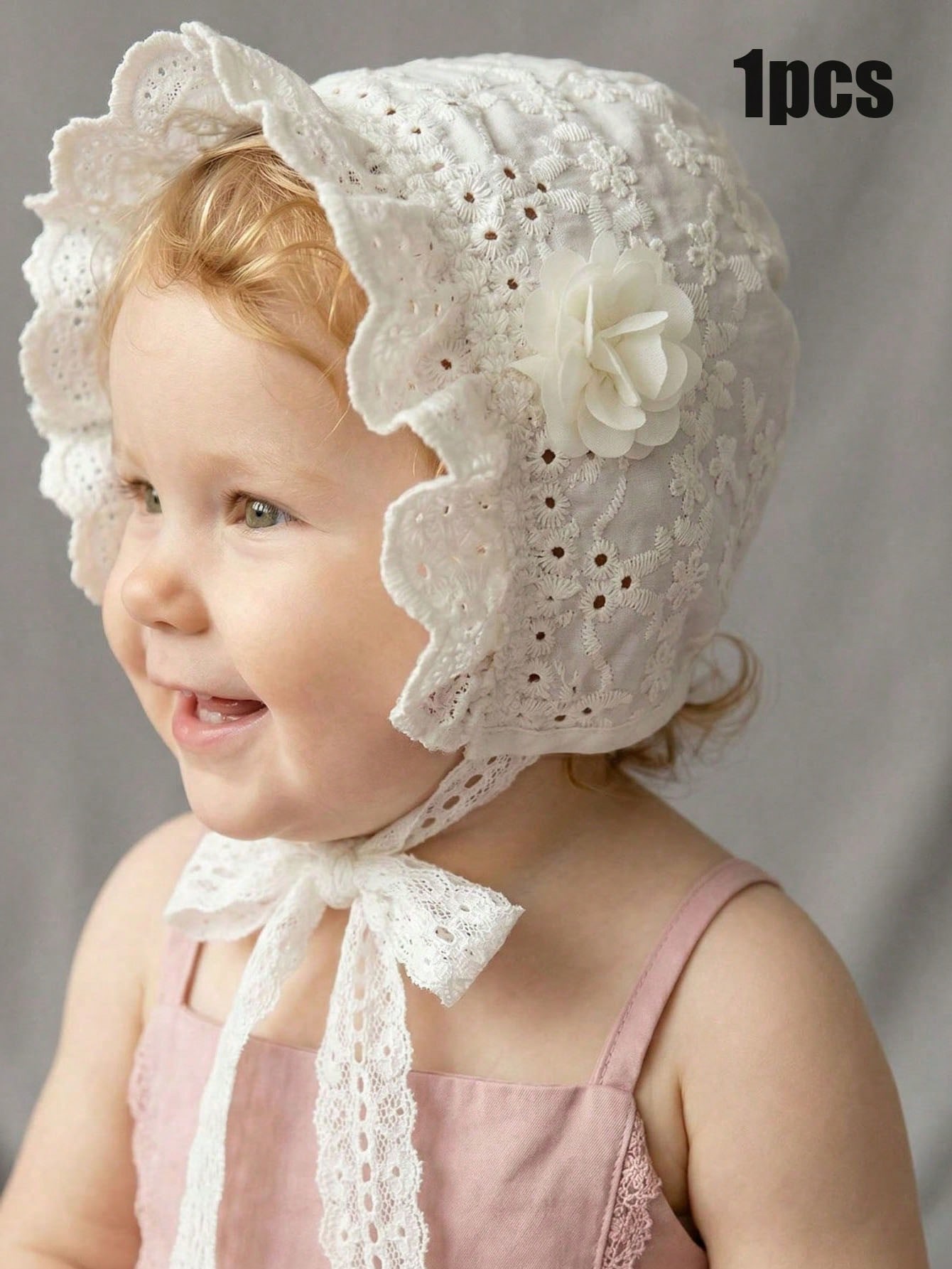 1pcs 6-18M Baby Girls White La - Embroidery Embellishments のレビューと価格
