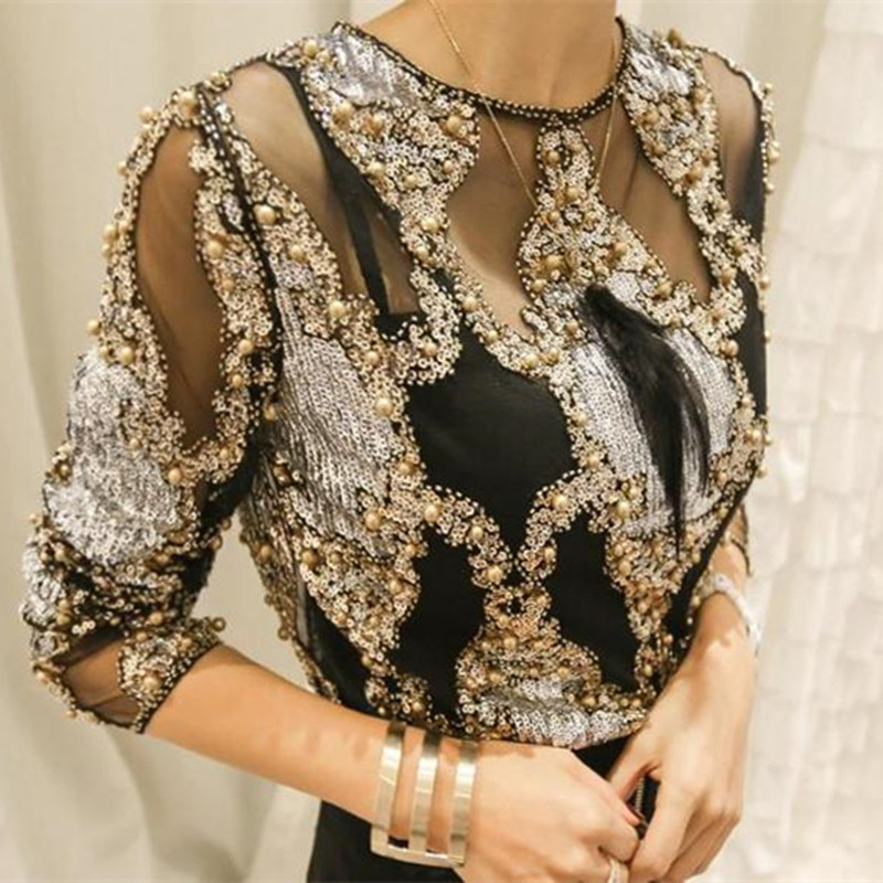 Sidaimi Luxury Women Crystal S - Crystal Mesh Fabric のレビューと価格