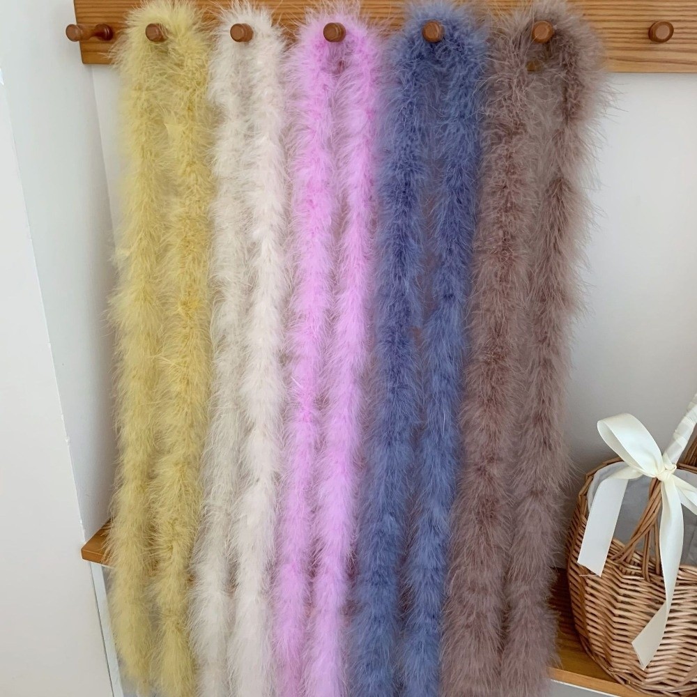 2 Meter Marabou Feather Boa Fa - Feather Trim Marabou のレビューと価格