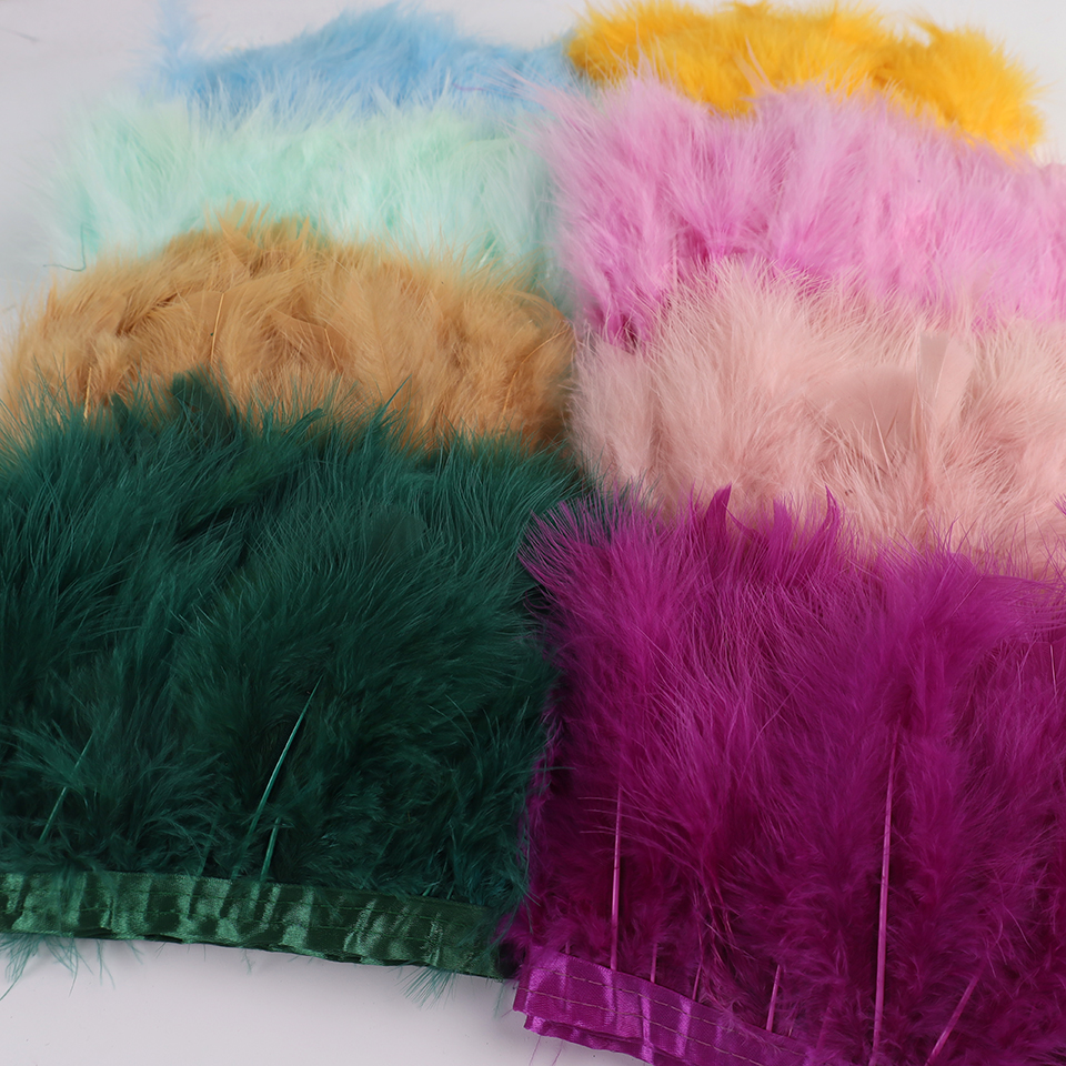 10 Meters Natural Turkey Marab - Feather Trim Marabou のレビューと価格