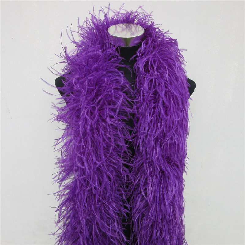 2 Meters 6 Layer White Natural - Feather Trim Marabou のレビューと価格