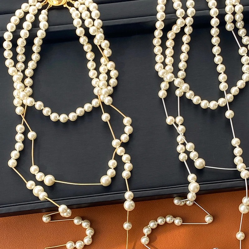 Hot Europe Designer Pearl Gold - Pearl Trim Chain のレビューと価格