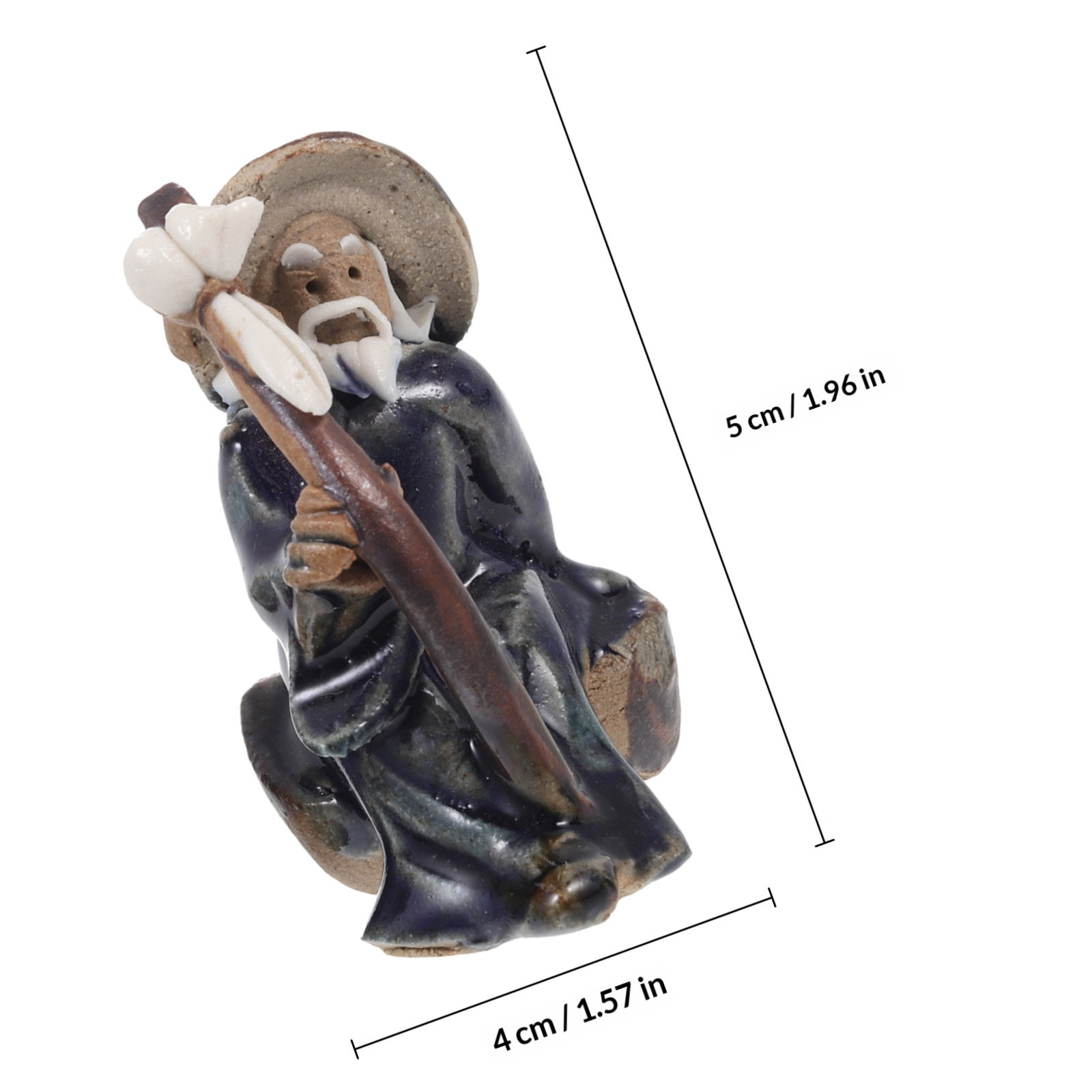 2Pcs Shiwon Folk Ceramic Fish  - Embellish Craft のレビューと価格