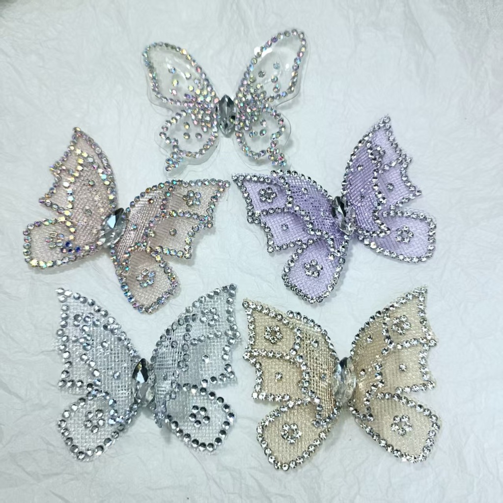 Rhinestone Butterfly Lace Appl - Sew On Rhinestone のレビューと価格