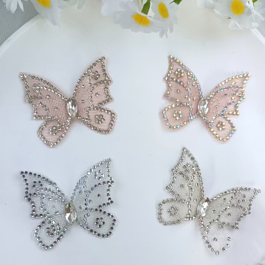 Rhinestone Butterfly Lace Appl - Sew On Rhinestone のレビューと価格