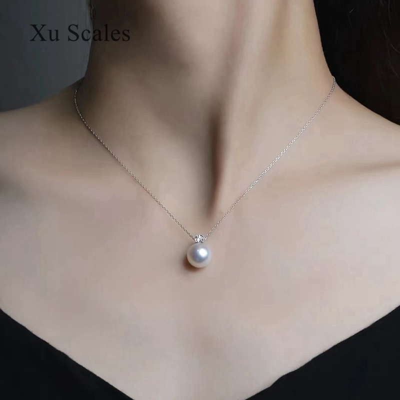 Natural Pearl Pendant 9-11mm S - Pearl Trim Chain のレビューと価格