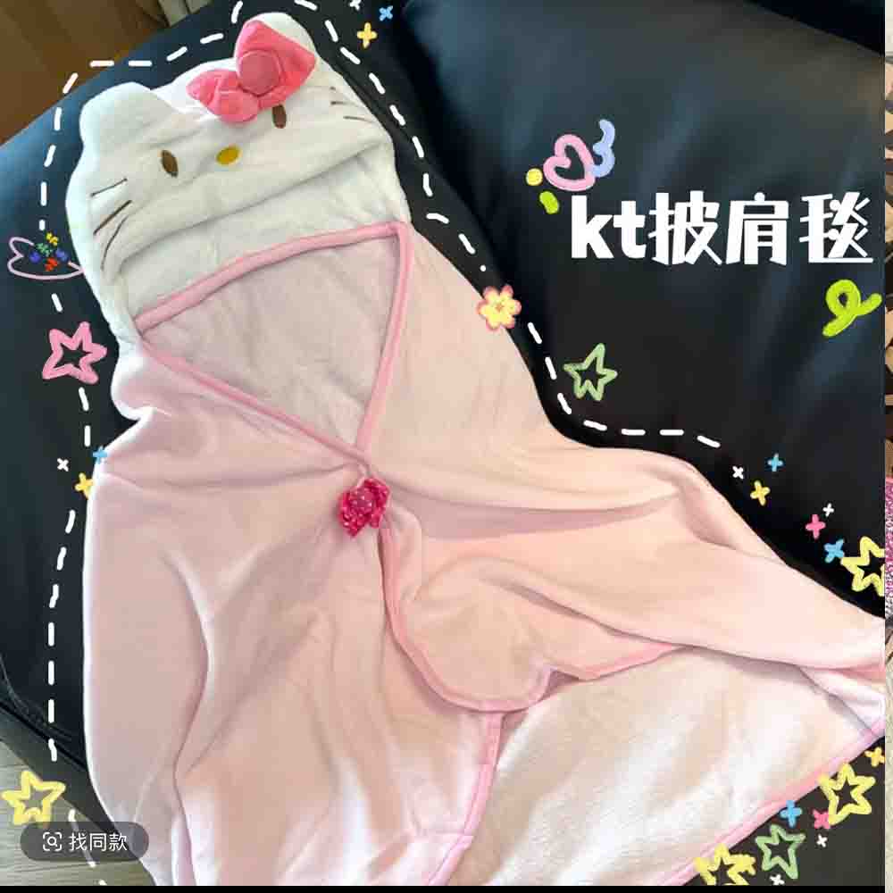 Cute Hellokitty Cloak Shawl Ai - Embellish Knit のレビューと価格