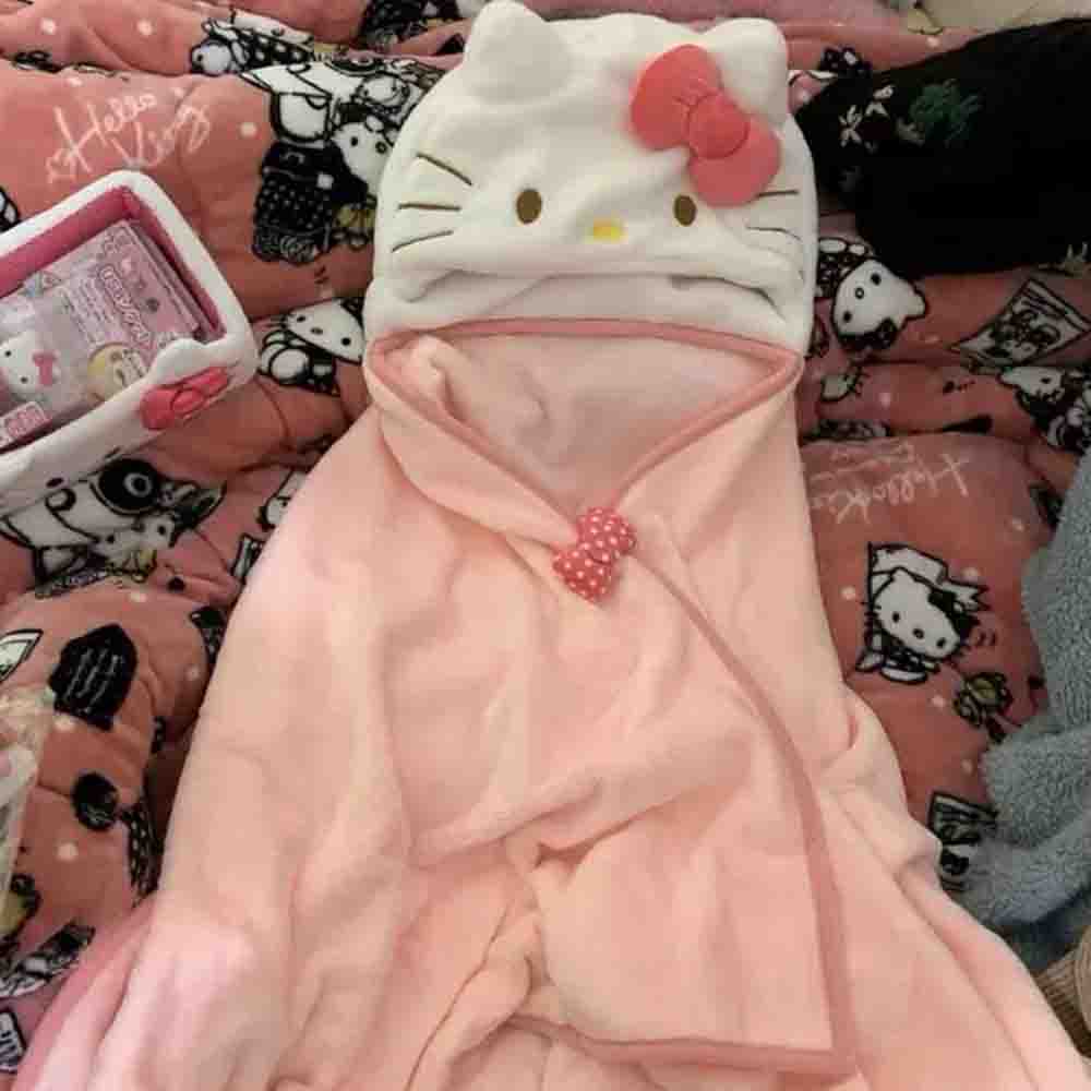 Cute Hellokitty Cloak Shawl Ai - Embellish Knit のレビューと価格