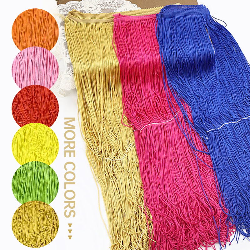 2/5Meters 50cm Long Fringes Ta - Fringe Ribbon Sewing のレビューと価格