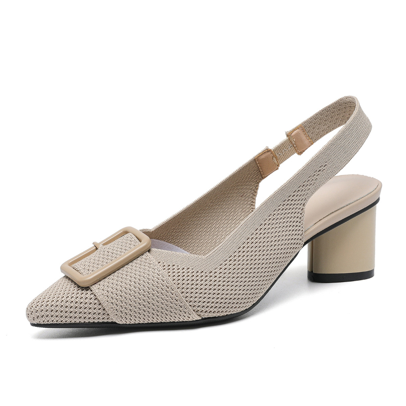 Womens Pointed Toe Knit Hollow - Embellish Knit のレビューと価格