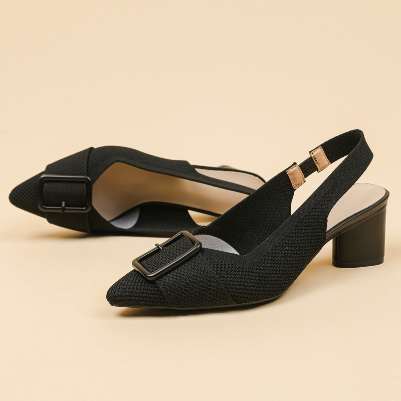 Womens Pointed Toe Knit Hollow - Embellish Knit のレビューと価格