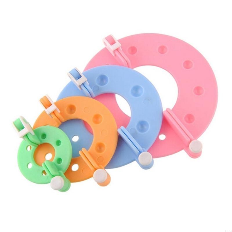 L43A 4Pcs DIY Wool Yarn Knitti - Pom Pom Maker Tool のレビューと価格